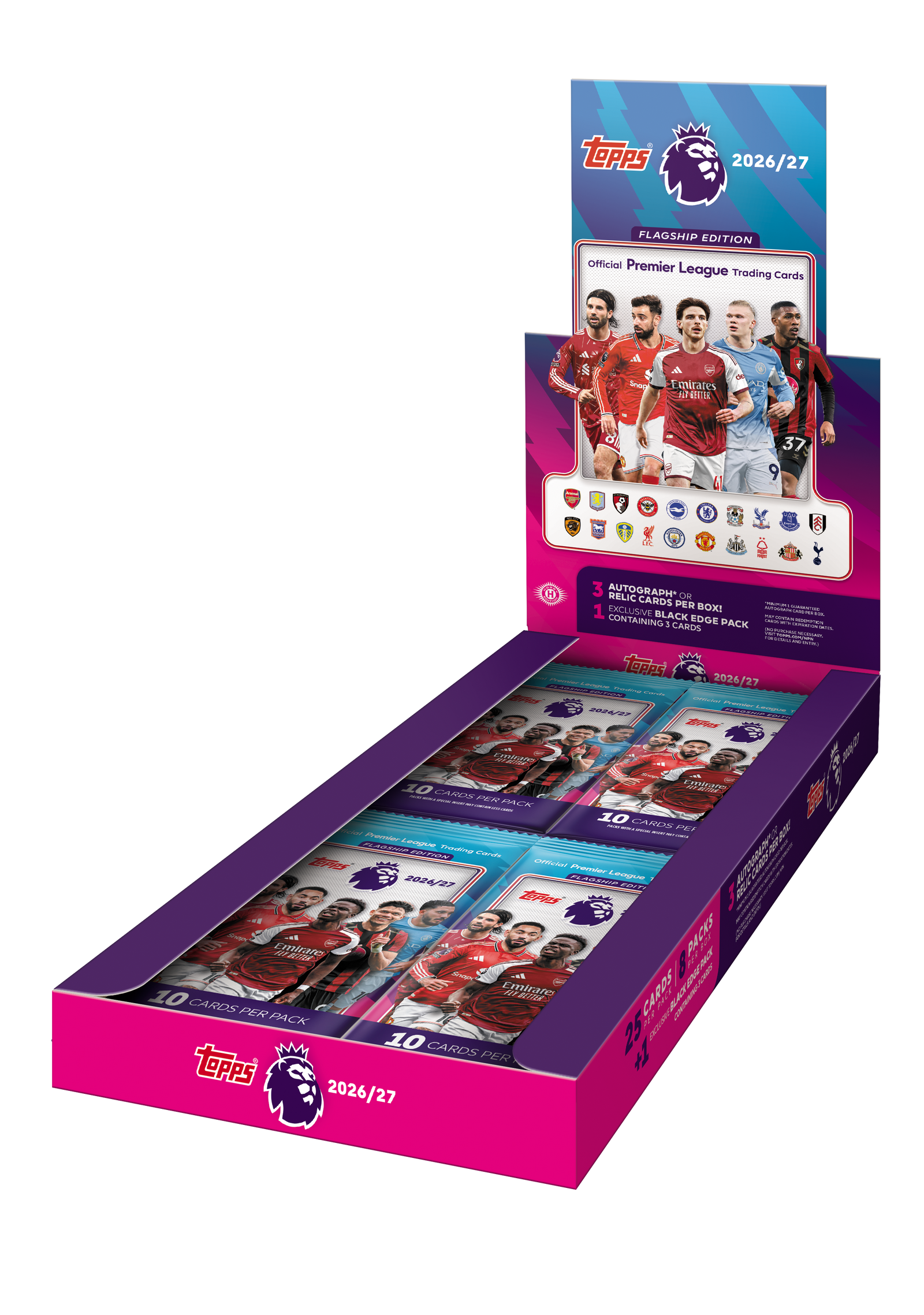 2026-27 Topps English Premier League Flagship Hobby Box