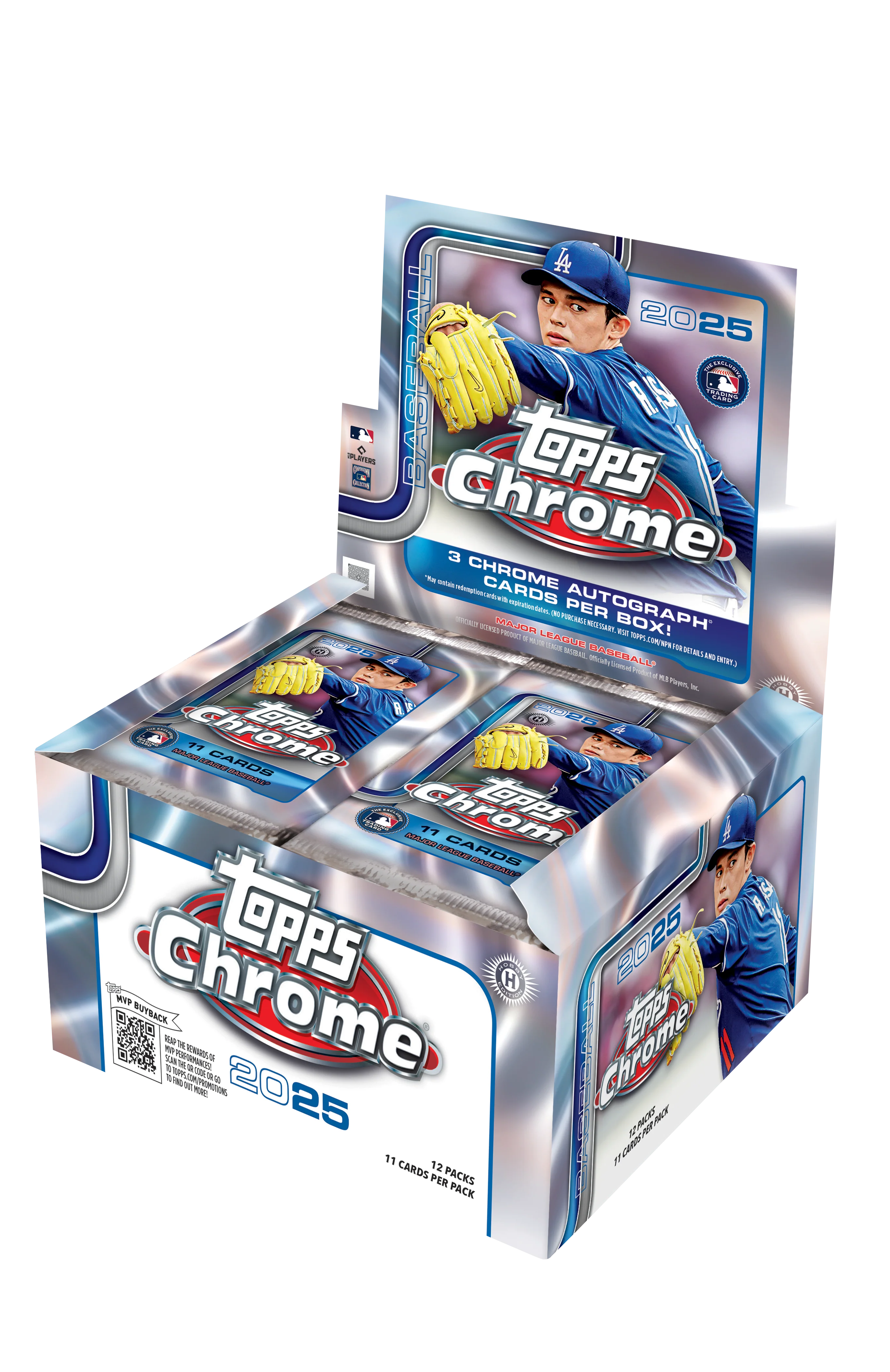 2025 Topps Chrome Baseball Jumbo Hobby Box