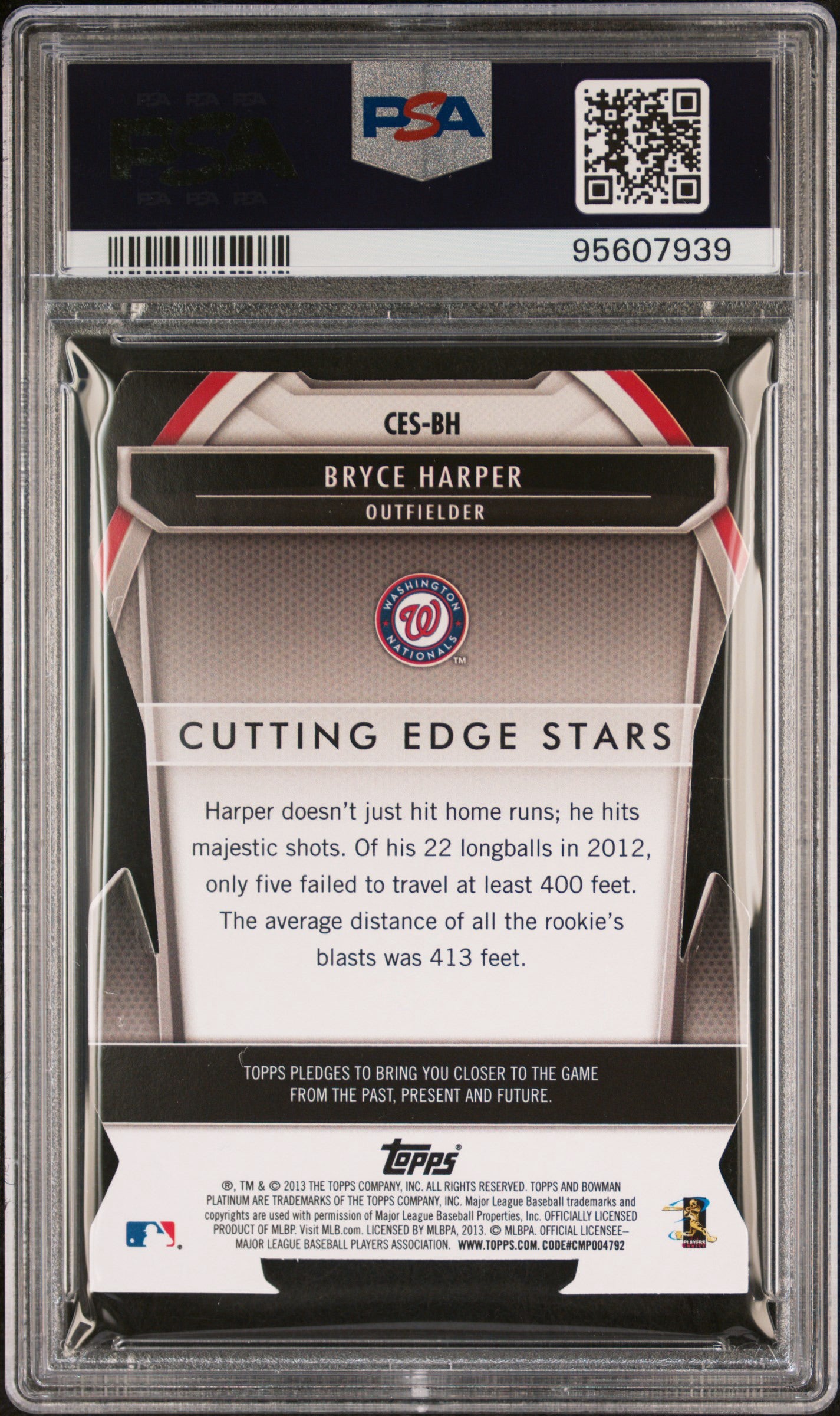 2013 Bowman Platinum - Bryce Harper