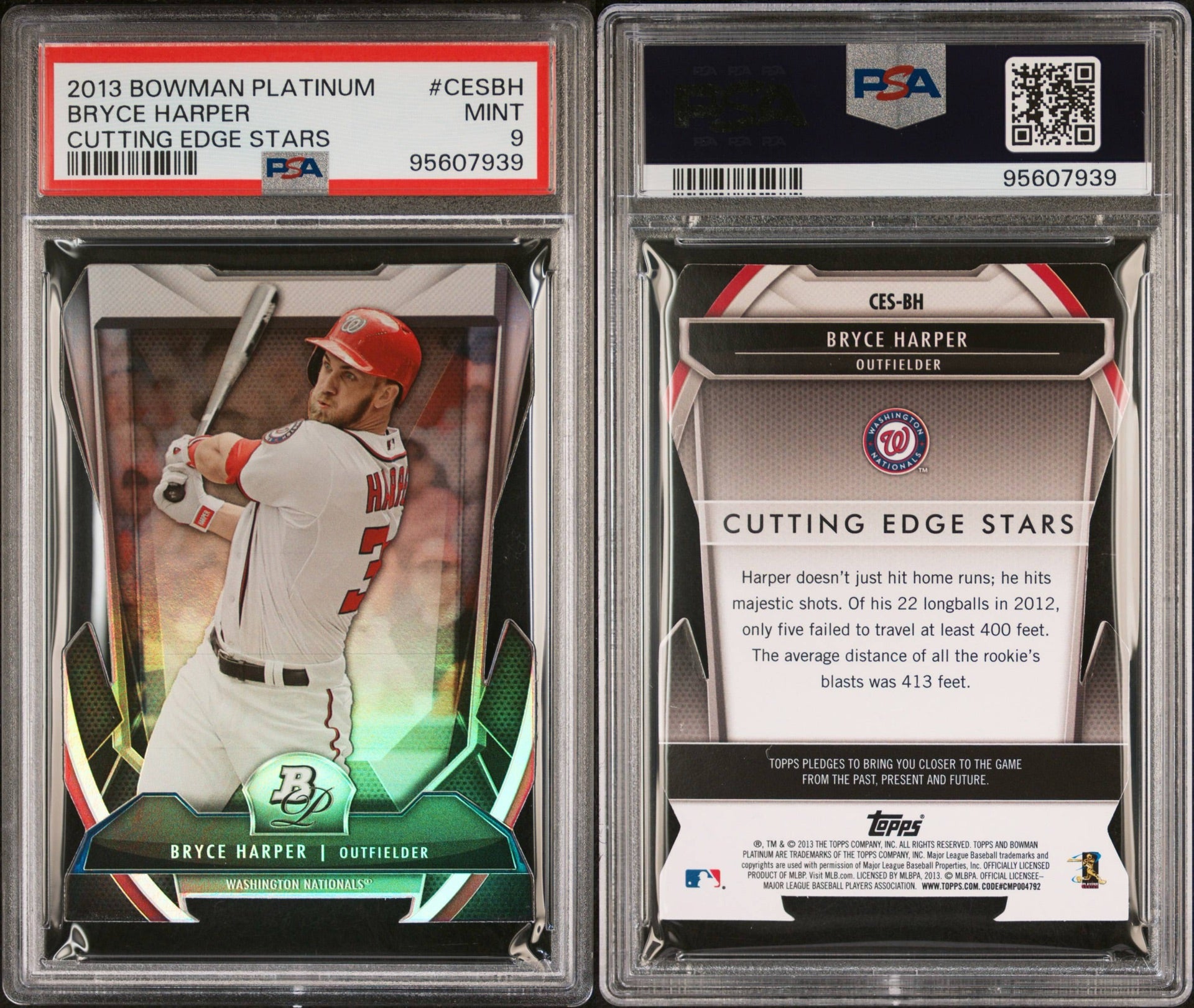 2013 Bowman Platinum - Bryce Harper