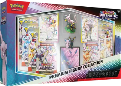 Pokemon Prismatic Evolutions Premium Figure Collection