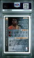 1995 Topps Finest Magic Johnson #252 w/ Coating PSA 8