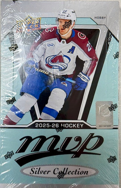 2025-26 Upper Deck MVP Silver Collection Hockey Hobby Box - CDD Exclusive (Pricing In Store Only)