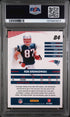 2010 Donruss Rated Rookies #84 Rob Gronkowski PSA 8