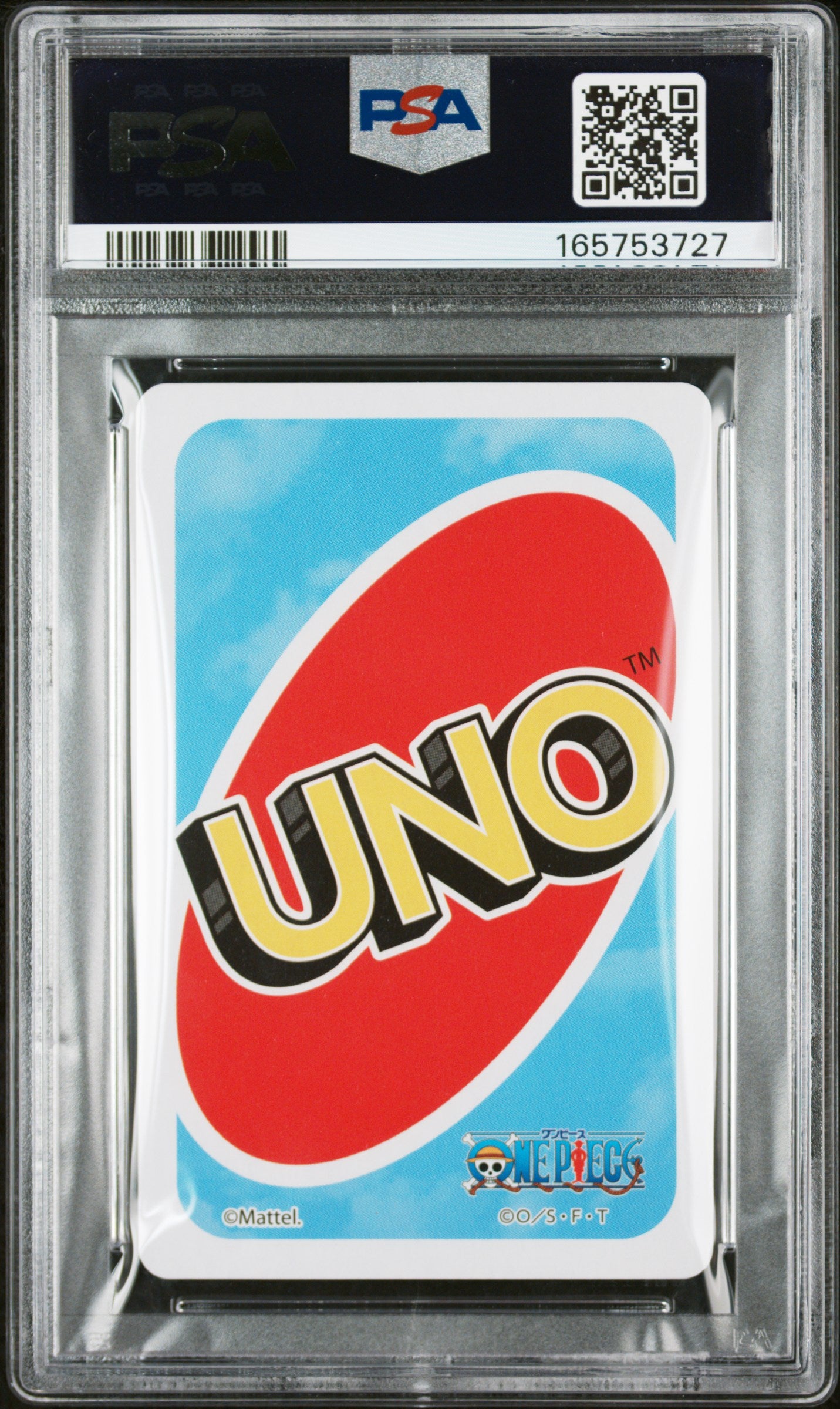 2024 UNO ONE PIECE RORONOA ZORO RED-#2 PSA 10 - back