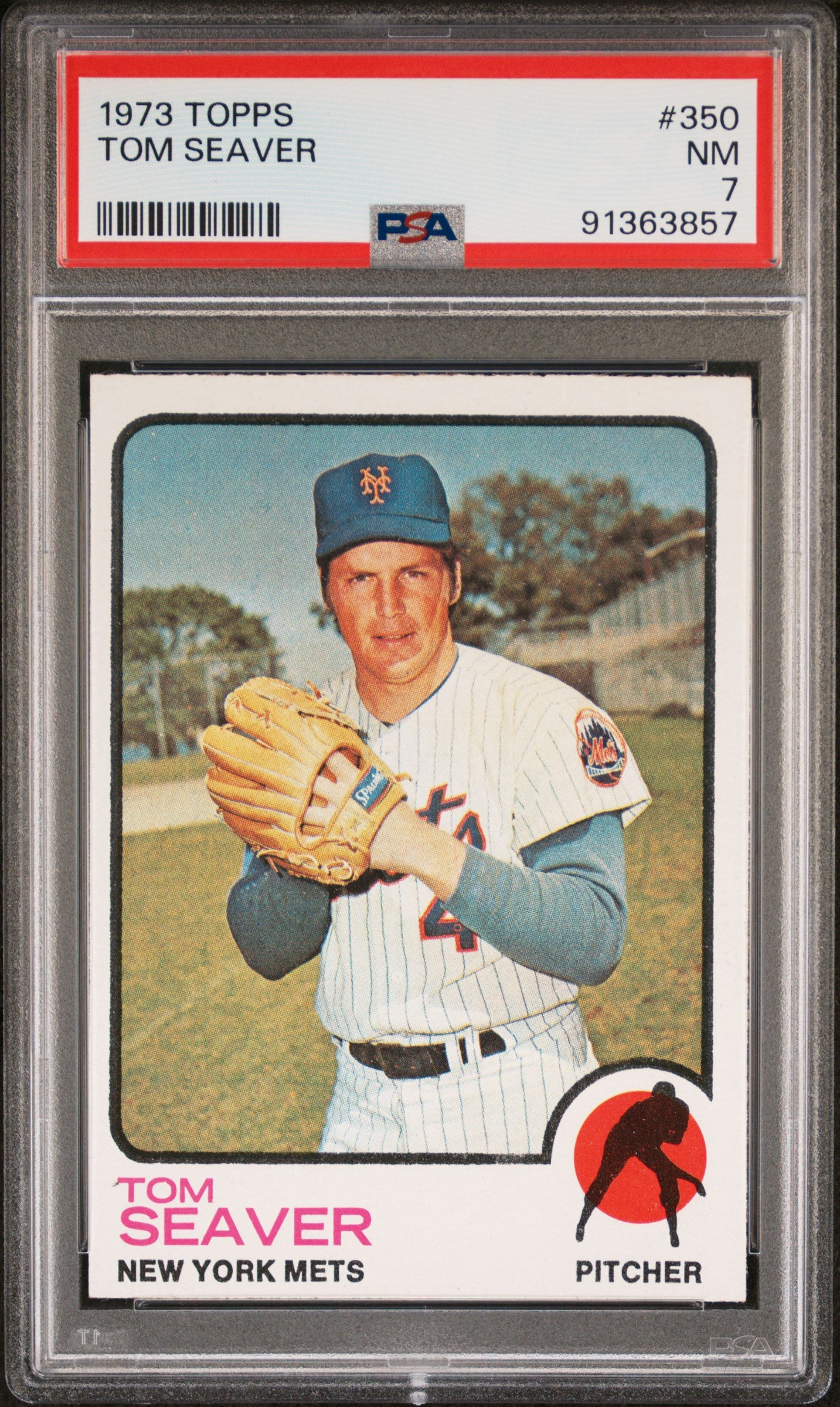 1973 Topps 350 Tom Seaver PSA 7