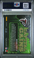 2024 Panini Mosaic Michael Penix Jr. RC Capital Gains /99 Blue PSA 8