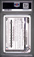 2021 BOWMAN DRAFT CHROME SAPPHIRE EDITION BDC66 HUNTER GOODMAN GREEN PSA 9 - back