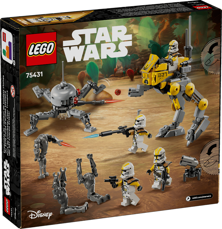 Lego Star Wars 75431 327th Star Wars Star Corps Clone Troopers™ Battle Pack