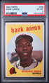 1959 TOPPS 380 HANK AARON PSA 6 - front