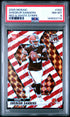 2025 Panini Mosaic 302 Shedeur Sanders Red & White Stripe PSA 8