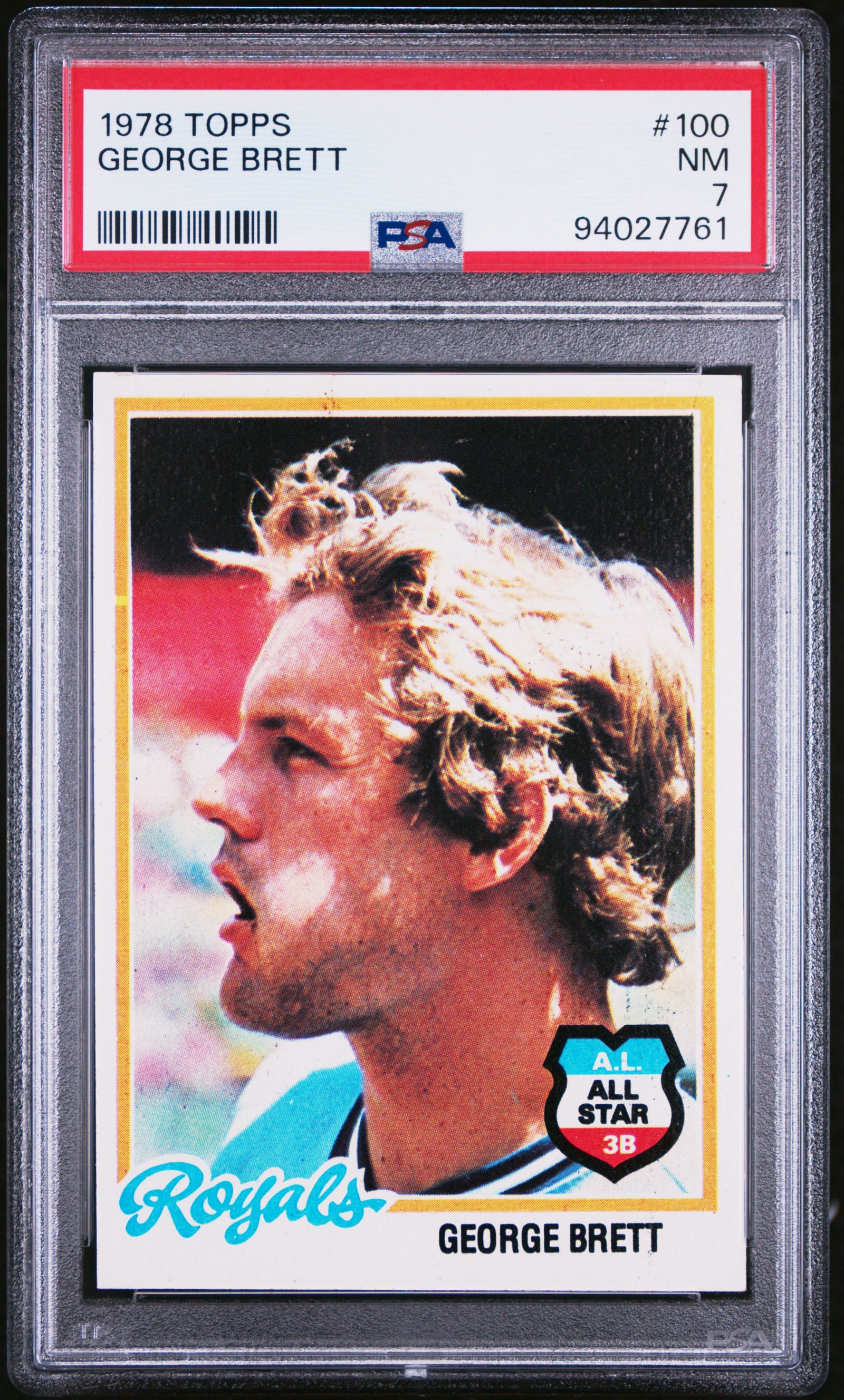 1978 Topps 100 George Brett PSA 7