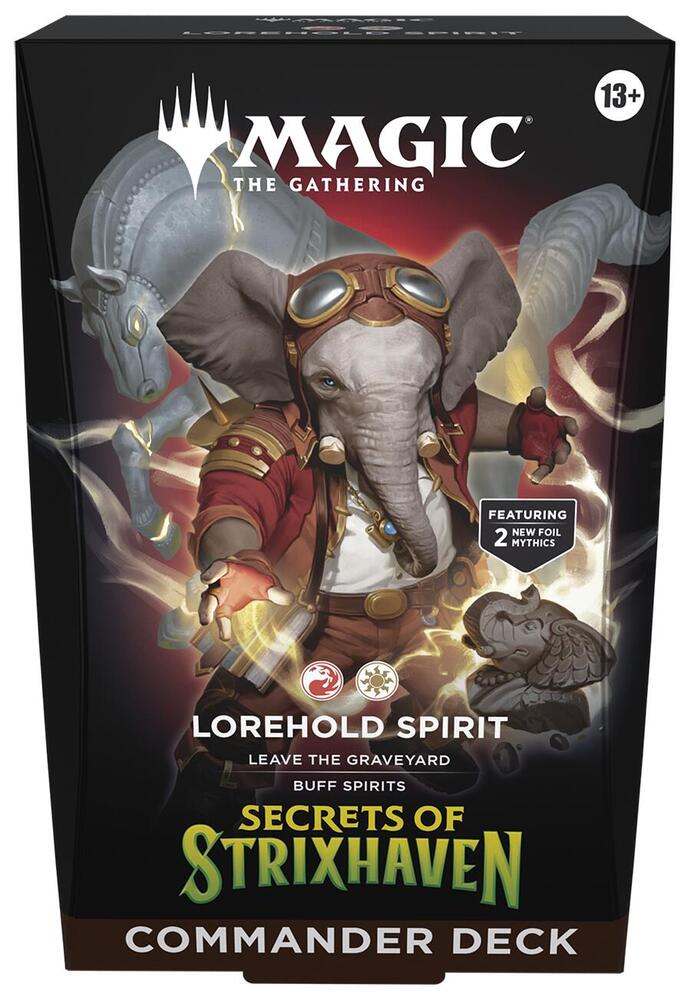 MTG: Secrets of Strixhaven Lorehold Spirit Commander Deck