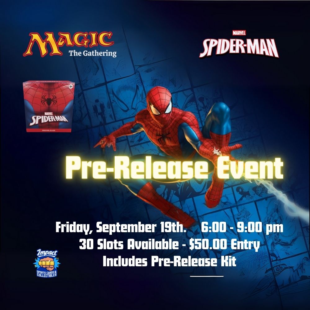 MTG Marvel Spiderman Pre-Release Event