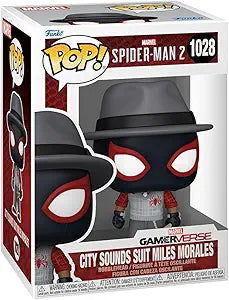 Funko Pop! Marvel Pop City Sounds Miles Spider-Man 2 Video Game