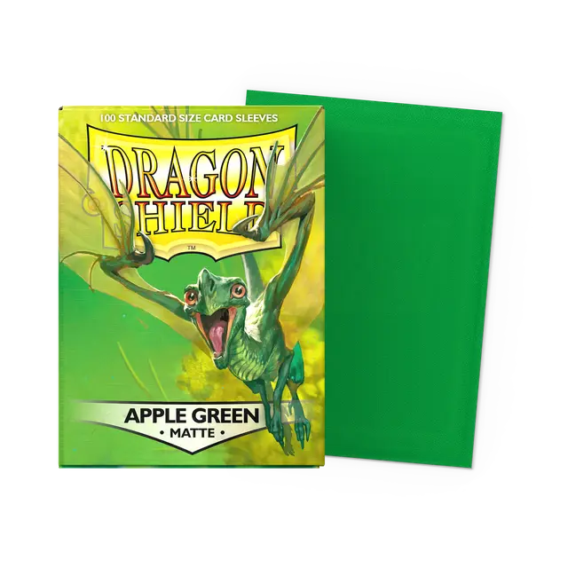 Dragon Shield Sleeves - Matte Apple Green