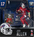 McFarlane Josh Allen NFL 7" Figure Buffalo Bills Red Jersey