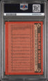 1986 TOPPS 100 NOLAN RYAN PSA 8 - back