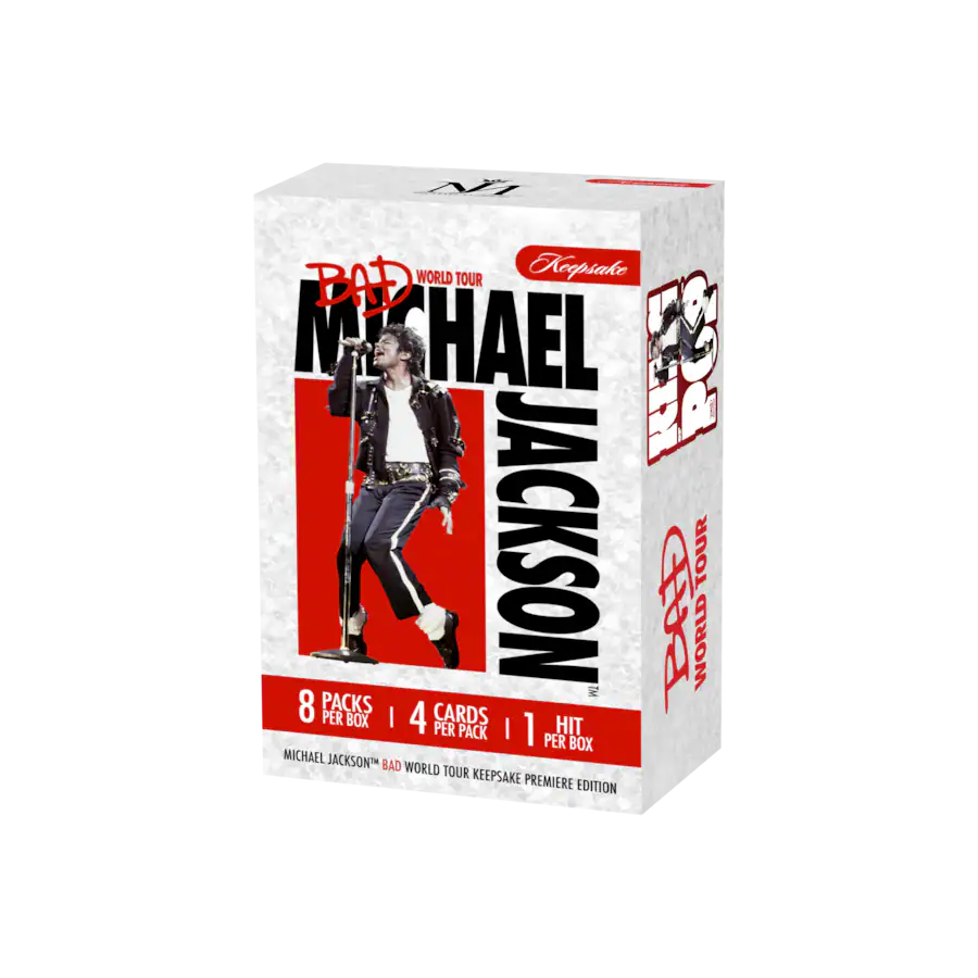 2025 Keepsake Michael Jackson Bad Tour Blaster Box
