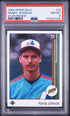 1989 UPPER DECK 25 RANDY JOHNSON STAR ROOKIE PSA 8 - front