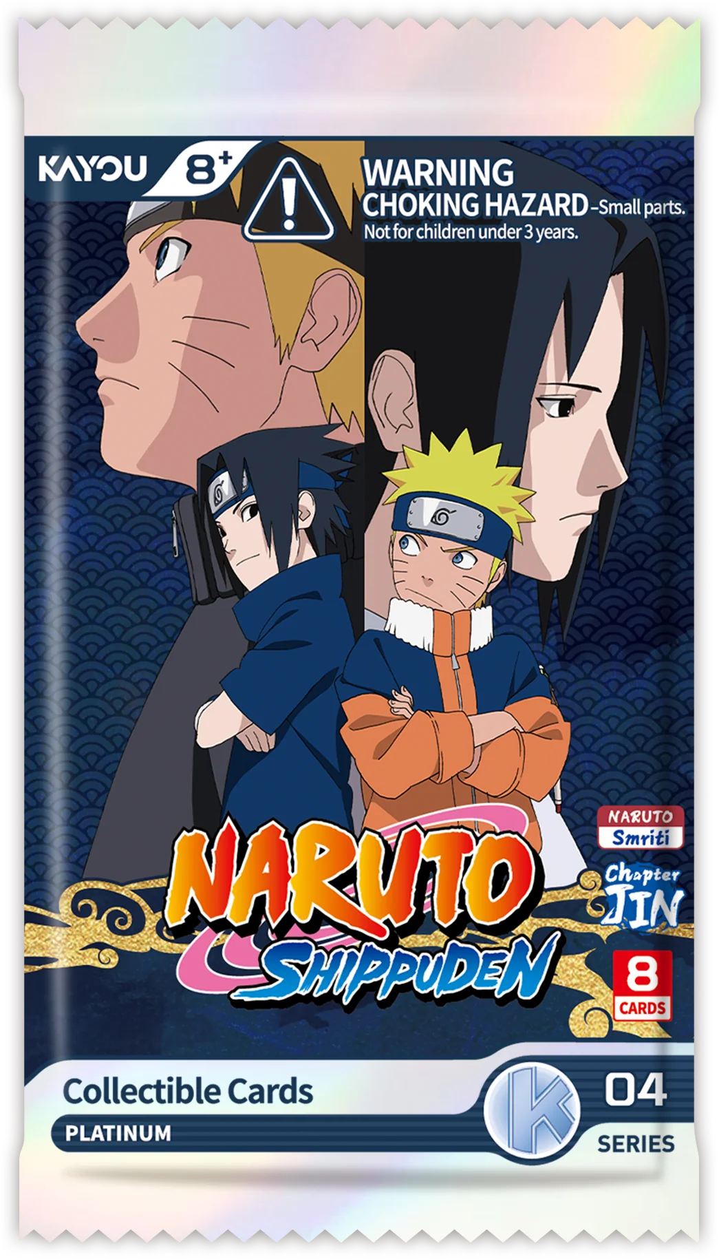 Naruto CHAPTER JIN SERIES 4 - FOIL PACK DISPLAY BOX