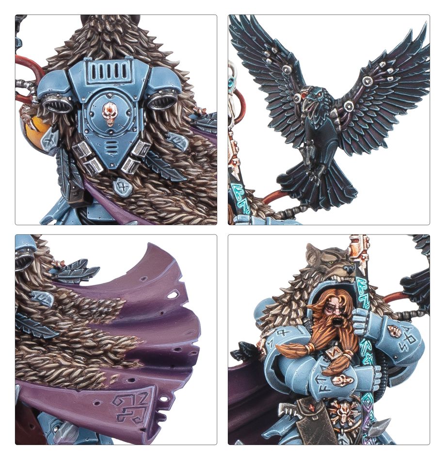 Warhammer 40k Space Wolves: Njal Stormcaller