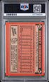 1986 TOPPS 500 RICKEY HENDERSON PSA 8 - back