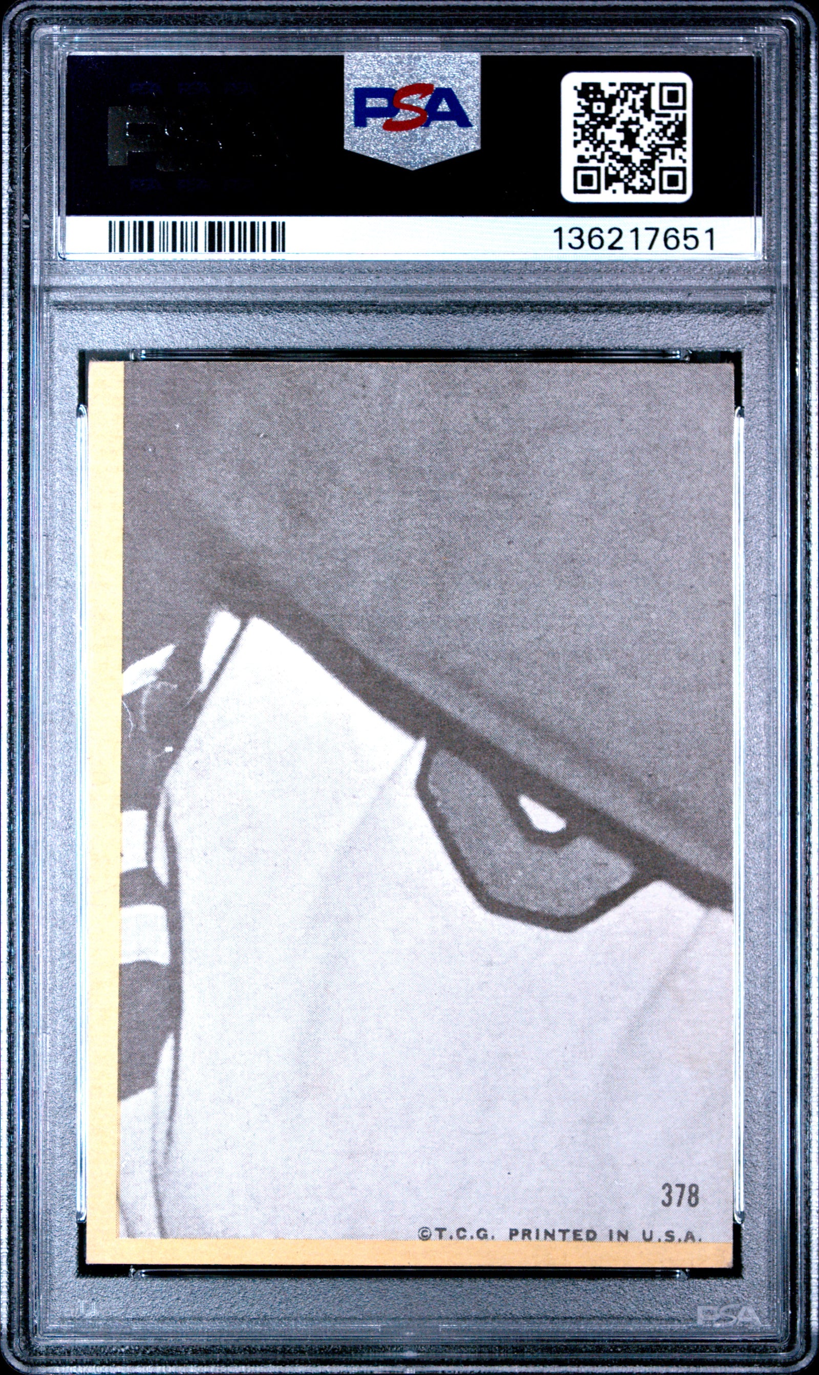 1968 Topps 378 Bob Gibson All Star PSA 7