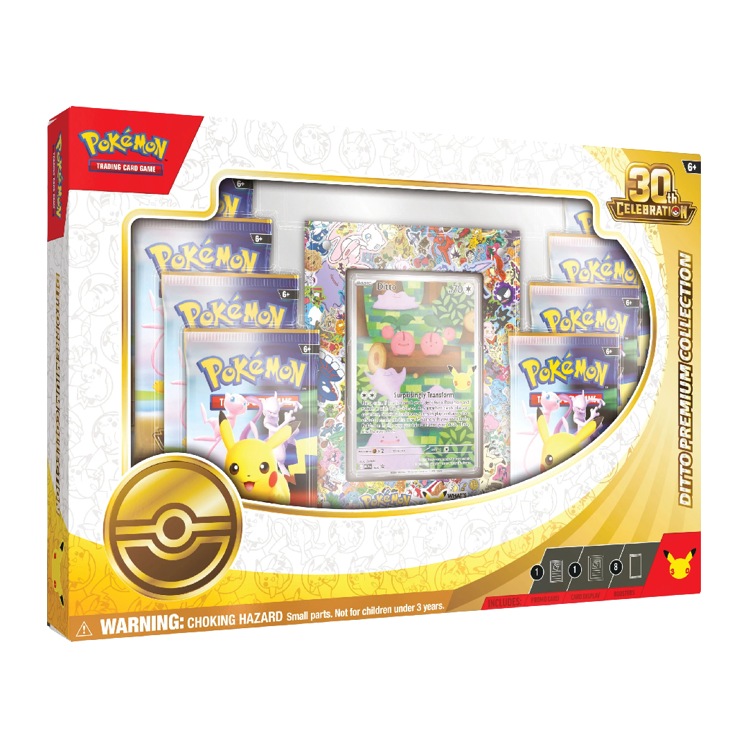 Pokemon 30th Celebration Ditto Premium Collection