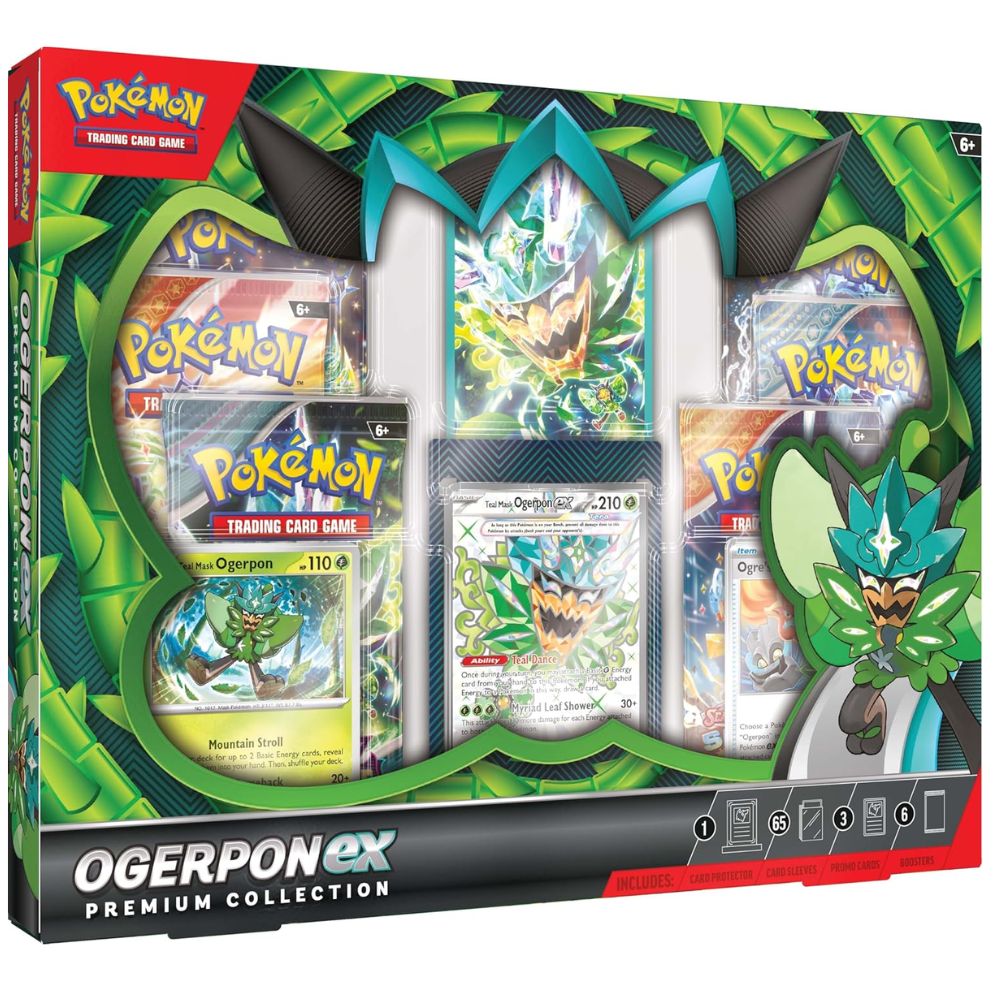 Pokemon TCG: Masks of Ogerpon Premium Collection EX Box