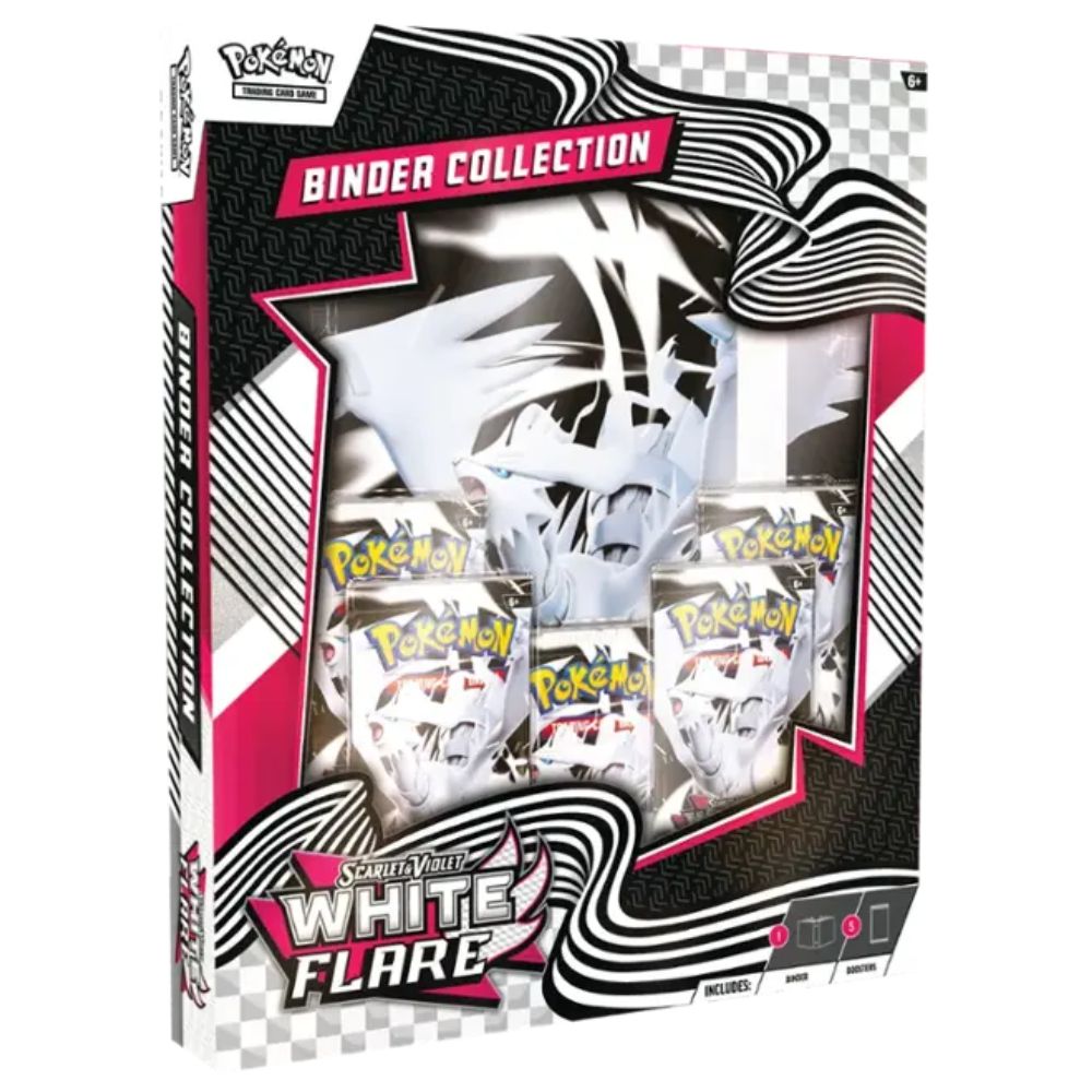 Pokemon TCG: Scarlet & Violet 10.5 White Flare Tech Sticker 3-Pack