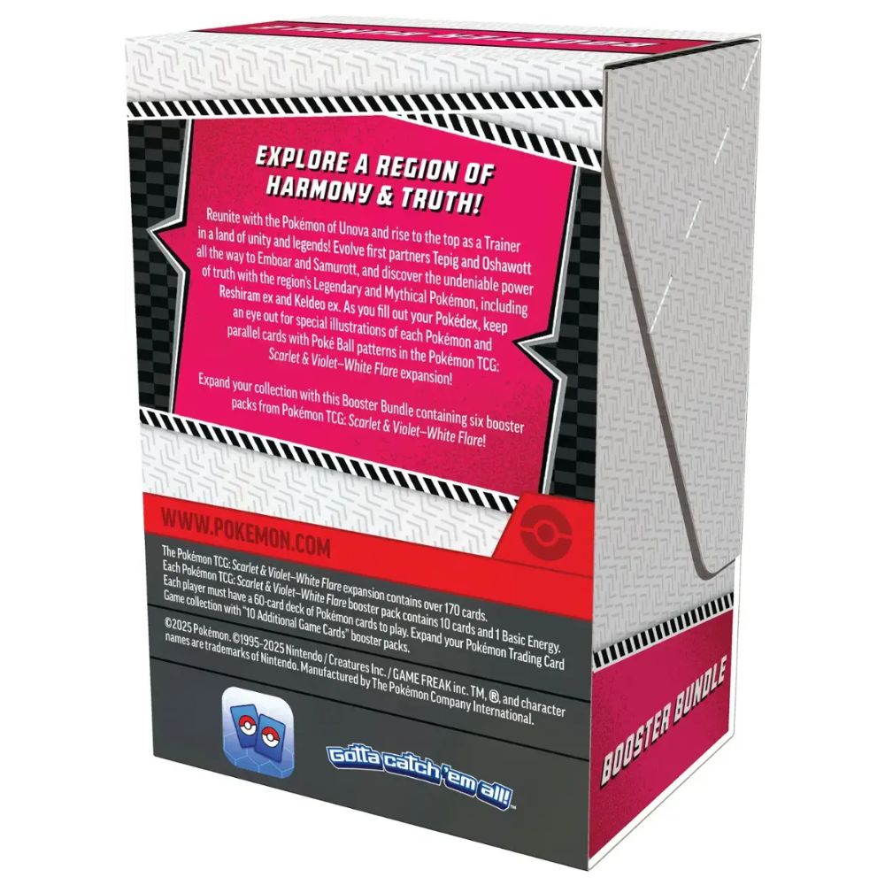 Pokemon TCG: Scarlet & Violet 10.5 White Flare Booster Bundle