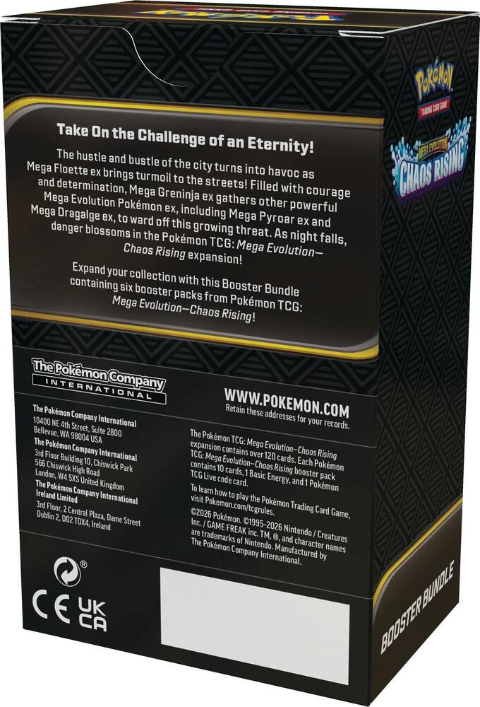Pokemon Chaos Rising Booster Bundle