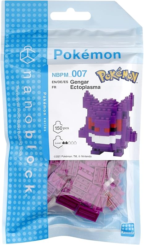 Pokemon Gengar Nanoblock Building Toy