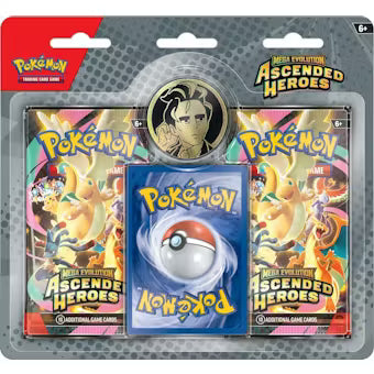 Pokemon Mega Evolution: Ascended Heroes Erika/Larry 2-Pack Blister