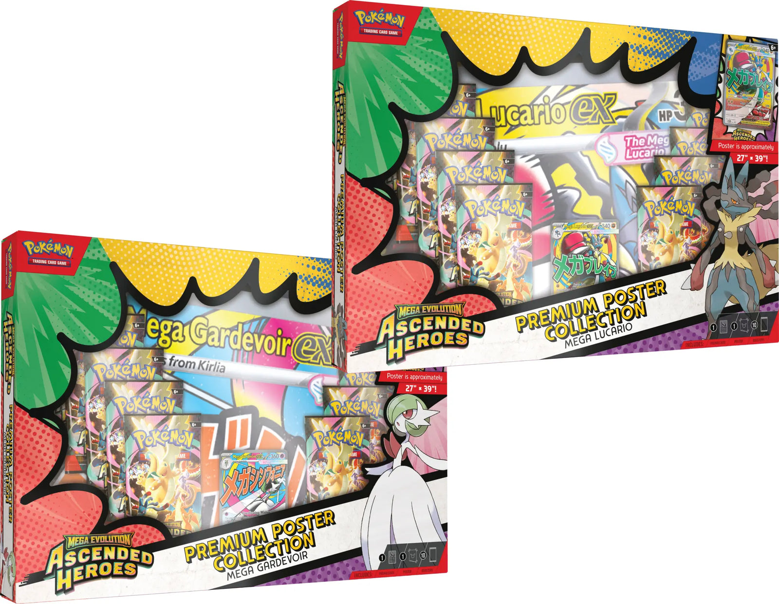 Pokemon Mega Evolution Ascended Heroes Premium Poster Collection