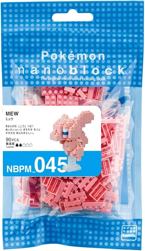 Pokemon Mew Nanoblock Building Toy