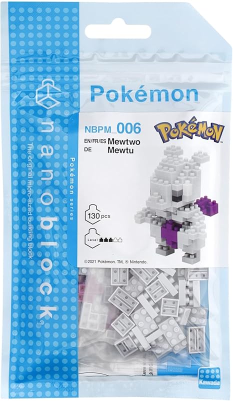 Pokemon Mewtwo Nanoblock Building Toy
