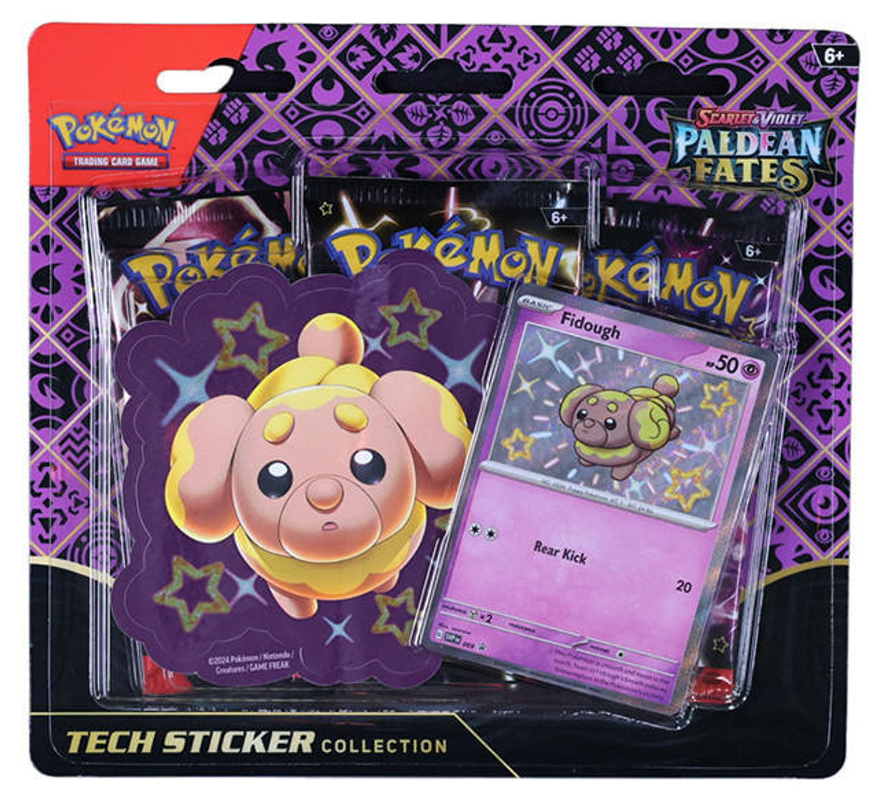 Pokemon Paldean Fates Tech Sticker Collection