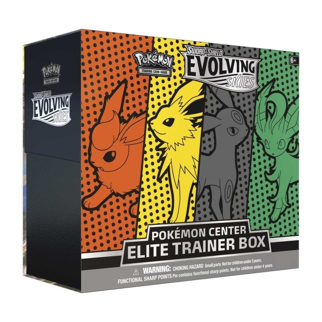 Pokemon Evolving Skies Pokemon Center Elite Trainer Box