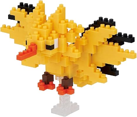 Pokemon Zapdos Nanoblock Building Toy