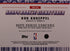 2026 NBA Hoops Rookie Signatures Kon Knueppel Hornets HRS-KK Auto RC