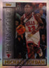 1996 Topps Michael Jordan Holding Court Refractor HC2 Rare Sp Insert