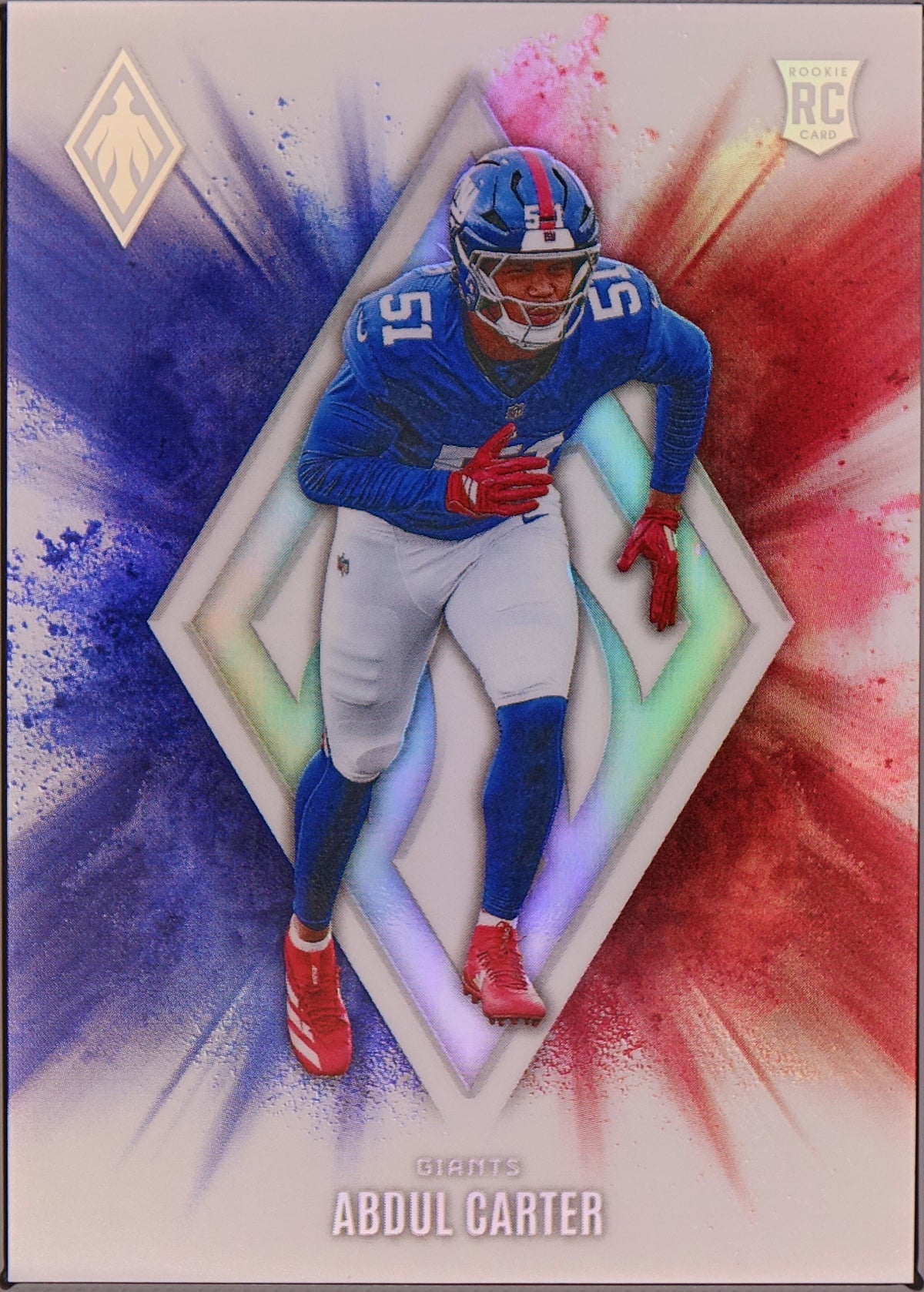 2025 Panini Phoenix - Color Blast Abdul Carter #6 (RC)