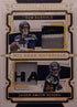2025 Panini National Treasures NFL Gear Combo Darnold/Smith-Njigba GCM-DN