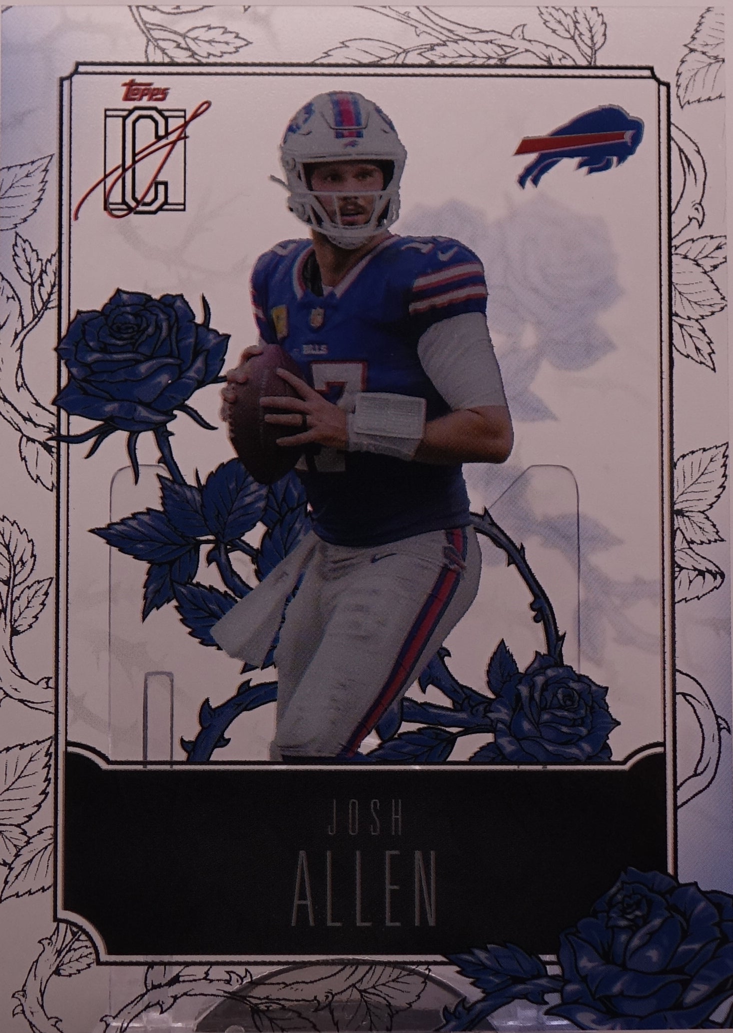 2025-26 Topps Signature Class Josh Allen Roses SSP - ROSES-2