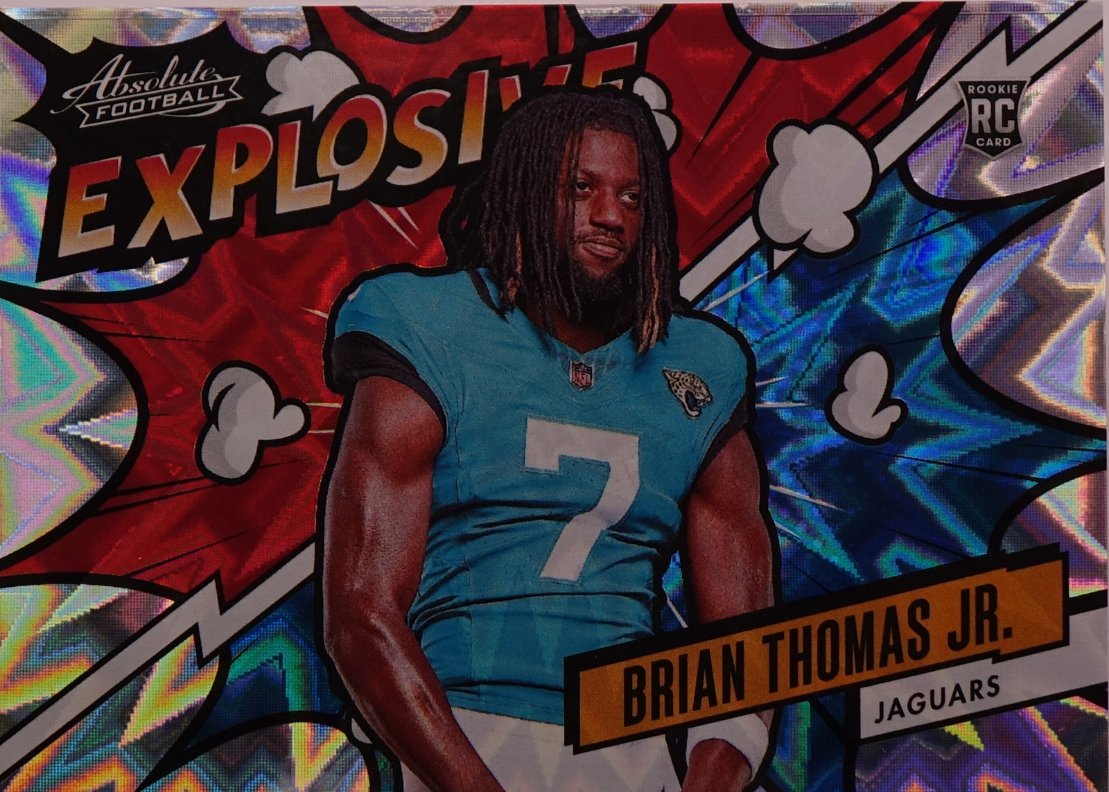 2024 Panini Absolute - Explosive Brian Thomas Jr. #EX-BTJ