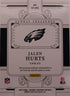 2025 National Treasures Jalen Hurts Sunday Treasures ST-JHS /25
