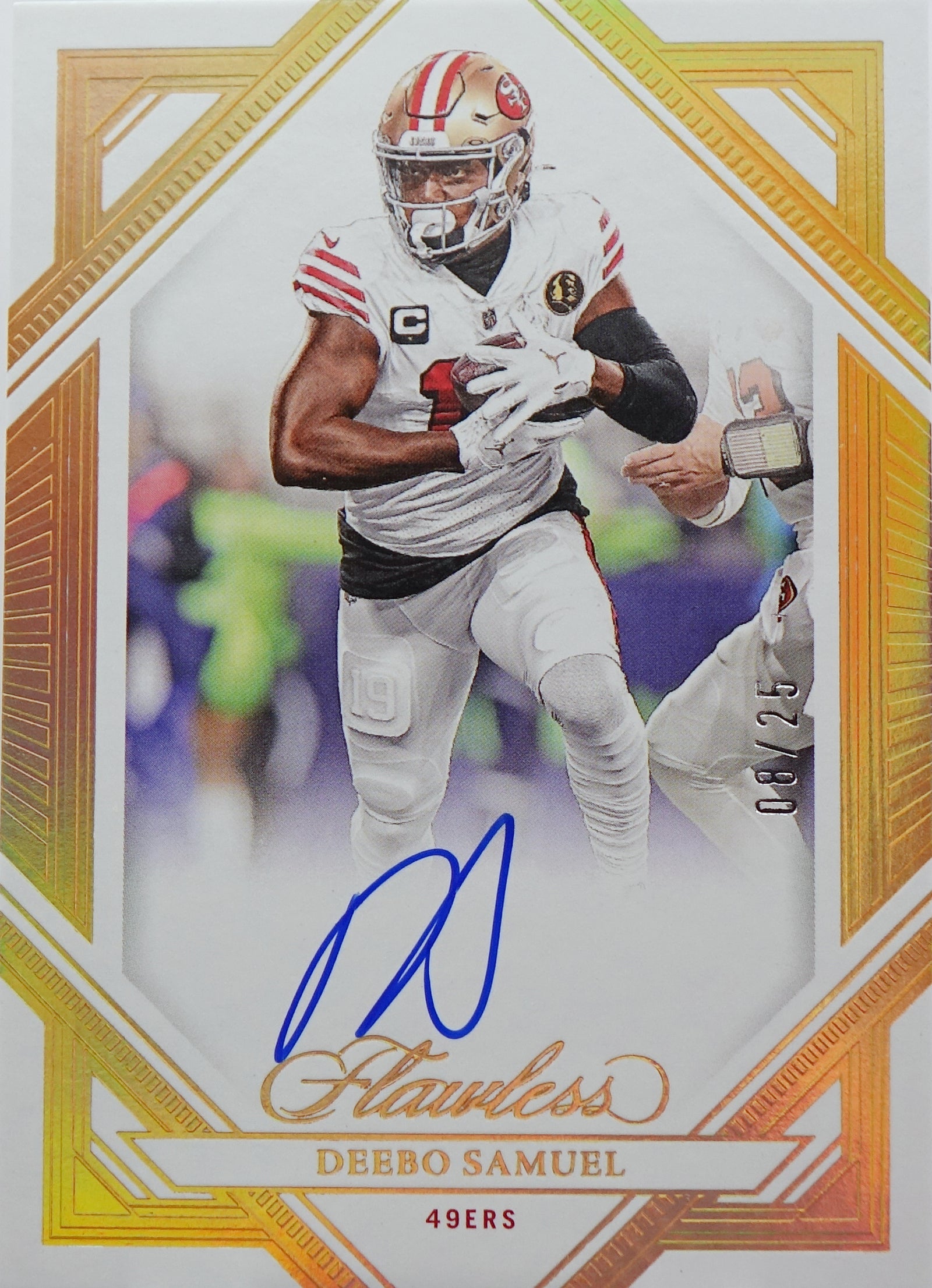 2023 Panini Flawless Flawless Frame Auto Deebo Samuel /25