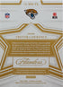 Trevor Lawrence 2022 Panini Flawless Gold Star Swatch Signatures Patch Auto /20